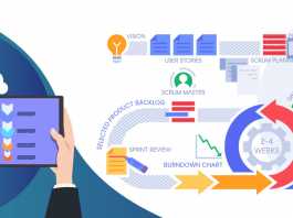 Agile and waterfall methods are applied to software development and project management processes