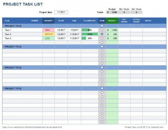 Top 10 Excel Project Management Templates for 2024